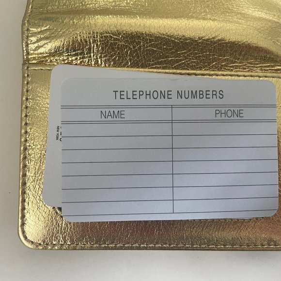 Genuine Leather RFID blocking Gold Wallet - Picture 10 of 11